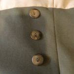 Vintage Victoria Ashley Double Breasted Blazer Tan Olive Green Medium? Photo 6