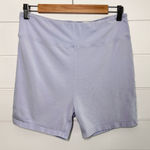 Free People  Movement‎ Women's Lavender Shorts Size L Photo 0