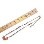 CAbi “La Boheme” Necklace – Red Teardrop Beads & Gold Chain Photo 10