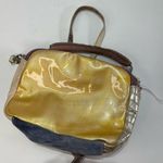 ebarrito Small Crossbody Leather Handbag Green Zebra Snake Print Multi Color Y2K Photo 2