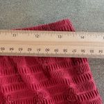 Pleat Pleat by Rafael Textured Ombre Pencil Skirt (1101) Red Size M Photo 6