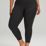 Lululemon Black 25” Wunder Under Leggings Photo 0