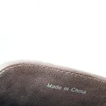 Vince  Mason Calf Hair Flat Loafers Shoes Slip On Almond Toe Red Burgundy 5M Photo 5