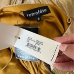 Retrofête NEW NWT Retrofete Doss Maxi Dress In Metallic Champagne Gold Photo 8