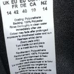 Boohoo wide legged black faux leather trousers! Nwt! Photo 8