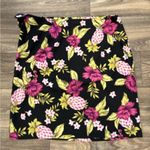 Tommy Bahama  Silk Wrap Around Skirt Hibiscus Print Size 16 Photo 3