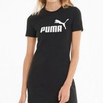 Puma | Black Fitted Mini T-Shirt Dress Sz M Photo 0