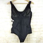 MiracleSuit  Oceanus Swimsuit 18W Black One Piece Surplice Ruched 74488W $180 Photo 13