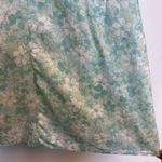 Tyler Boe Aqua Daisy Floral Midi Skirt Cottage Fairy Coastal Granddaughter Sz 8 Blue Photo 6