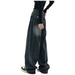 Dark Wash Vintage Baggy Boyfriend Jeans Another Chill Y2K Streetwear Skater Sz 8 Blue Photo 3