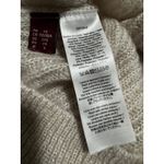 Comptoir des Cotonniers Mohair Blend Cream with Subtle Shimmer Sweater US XXS Gold Photo 6