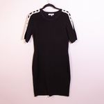 Opening Ceremony Sweater Knit Stretch Crew Neck Short Sleeve Bodycon Mini Dress Photo 0