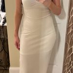 Lizard Thicket Boutique  Cream Midi Dress Photo 0