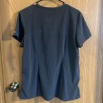 Elevate by IRG Women’s Pewter Gray V Neck Scrub Top Large Photo 4