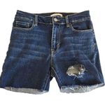 PacSun Distressed Blue Jean High Rise Jegging Shorts (26) Photo 0