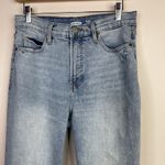 Old Navy  Sky Hi Extra High Rise Straight Leg Raw Hem Ankle Stretch Jeans women 8 Photo 2