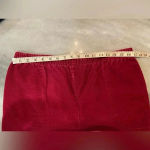 VTG Fox Collection Magenta Pink Elastic Waist High Rise Corduroy Pants Size 16 Photo 3