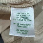 Lilly Pulitzer Tan Half-Zip Popover Jacket Crochet Mock Neck Small Lightweight Photo 7