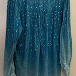 Zeagoo Womens Tunic Blouse 2XL Melliflo Aqua Teal Blue Green White Bust 46” Photo 4