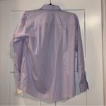 Foxcroft  long sleeve wrinkle free button down lavender shirt Sz 6 NWT Photo 2