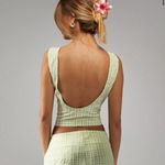Missguided  Green Gingham Co-Ord Set Photo 1