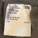 Uniqlo Gray Drawstring High Waisted Casual Ankle Stretch Wide Leg Pants Size XS Photo 4