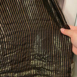 Madewell METALLIC STRIPED CAMI BLOUSE Photo 6