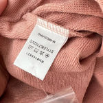 VICI NWT Williams Cotton Henley Sweatshirt Blush Pink Photo 5