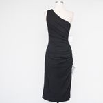 Dress the Population . Martine Stretch Crepe One-Shoulder Dress. Photo 1