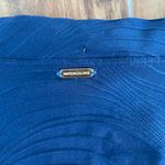 Revolve Watercolors by Kenny Flowers The Ravello - Textured Navy Jacquard New Classic Bikini Bottom Photo 9