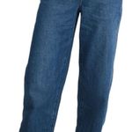 Madewell Baggy Straight Jeans in Dark Worn Indigo Wash Women’s Size 25 Photo 0
