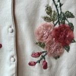 Josephine Chaus  pale pink cardigan size Small Photo 5