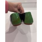 Coach  Poppy Y2K Heart Blue & Green Patent Leather Ballet Flats Size 8 Photo 2