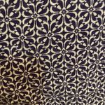 Ann Taylor Loft Women's Blue White Geometric Shorts Size 6 Linen Blend 6 Inch Photo 2