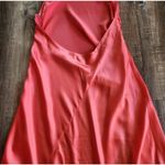 Retrofête Retrofete Sabrina Dress in Coral Size XS Halter Open Back NWT Maxi Sleeveless Photo 9