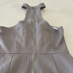 Gray Mini Dress strapless with choker neck Photo 7