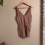 UPWEST Perfect Tank Romper‎ Tan Size M Photo 1
