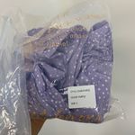 For Love & Lemons NWT  Chelsea Purple White Polka Dot Mini Dress Size Small Photo 10