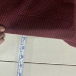 Max Studio Max‎ Studio Women’s Textured Cowl Neck Cranberry Red Cozy Sweater Size Medium Photo 9