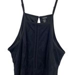 Torrid Black Lace Tank Top Babydoll Flowy Blouse Goth Whimsigoth Photo 1