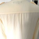 Love Culture  Cream Semi Sheer Blouse Photo 7