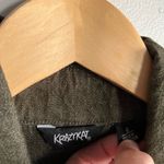 Krazy Kat VINTAGE fall floral embroidered metallic zip denim jacket retro cottagecore 90’s Photo 2