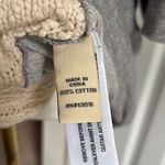 Ruff Hewn Relax Cream and Gray mixed media Women's Sweater Sz 1X Photo 7