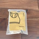 Truekind Reactive Sport Bra White Racerback Medium High Support Activewear Size L Photo 3