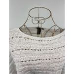 Ralph Lauren Lauren White Knit Fringe Poncho Sweater Size Large/XL Beach Travel Photo 3