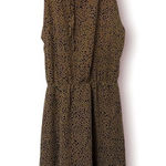 SheIn  Cheetah print ruffled midi dress with adjustable halter neck Photo 0