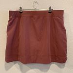 (F-184) 32 cool shorts Blush pink skort front pockets size L Photo 3