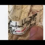 Free People Cream Lace cottagecore fairycore blouse boho festival Photo 1