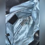 Coach Y2K Lexi Black & Gray Signature Jacquard Monogram Canvas Leather Bag Purse Photo 11