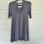 Free People  Women’s Small Lilac Purple Jacqueline Tunic Shirt Top Photo 2